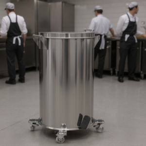Lixeira em inox
